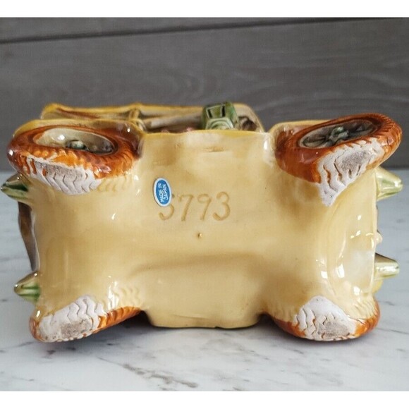 Vintage Ford Model A Ceramic Car Jalopy Automobile Planter Japan Car Collection - Picture 8 of 10